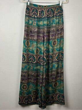 Vintage SUTTLE  & SEAWINDS wide leg pull on pants